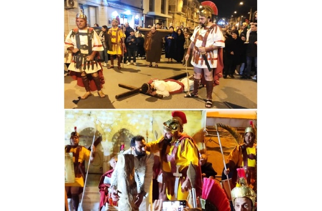 Niscemi. Sacra Rappresentazione vivente “La Passione di Cristo”, a cura del Gruppo parrocchiale del Purgatorio 